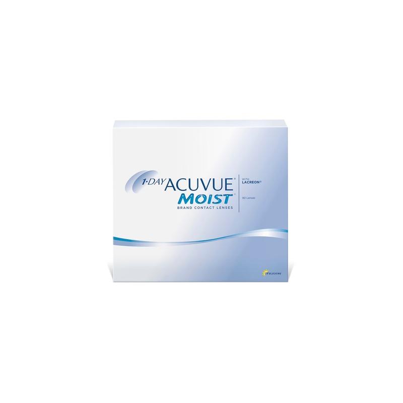 1-Day ACUVUE Moist Daily Disposable (90 Lenses/Box)