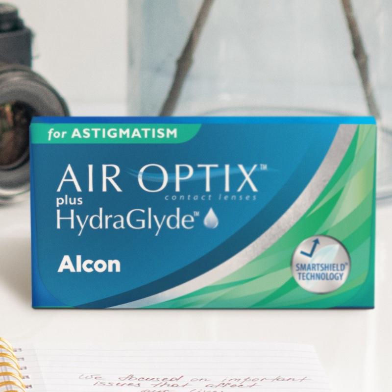 Alcon Air Optix Plus HydraGlyde for Astigmatism (6 Lenses/Box) — alternate view