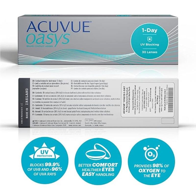 Acuvue Oasys 1-Day Disposable (30 pack) — alternate view