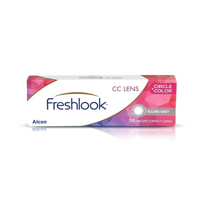 Freshlook Circle Plus Color Allure Gray 10 pcs