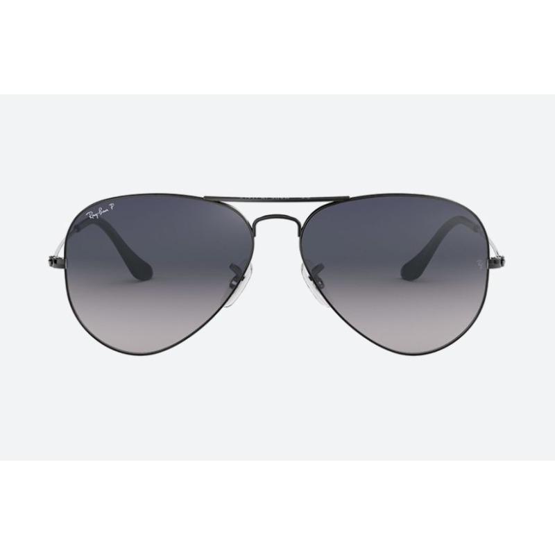 Rayban RB3025 004/78 62**14*140 Polarzied Blue Gradient Gunmetal — alternate view