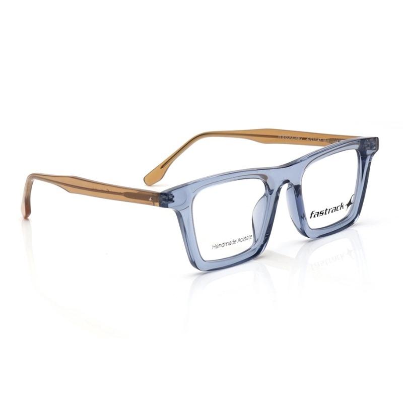 Fastrack FT1510UFA1MBLV | 46 Blue Rectangle Eyeglasses for Men and Women — alternate view