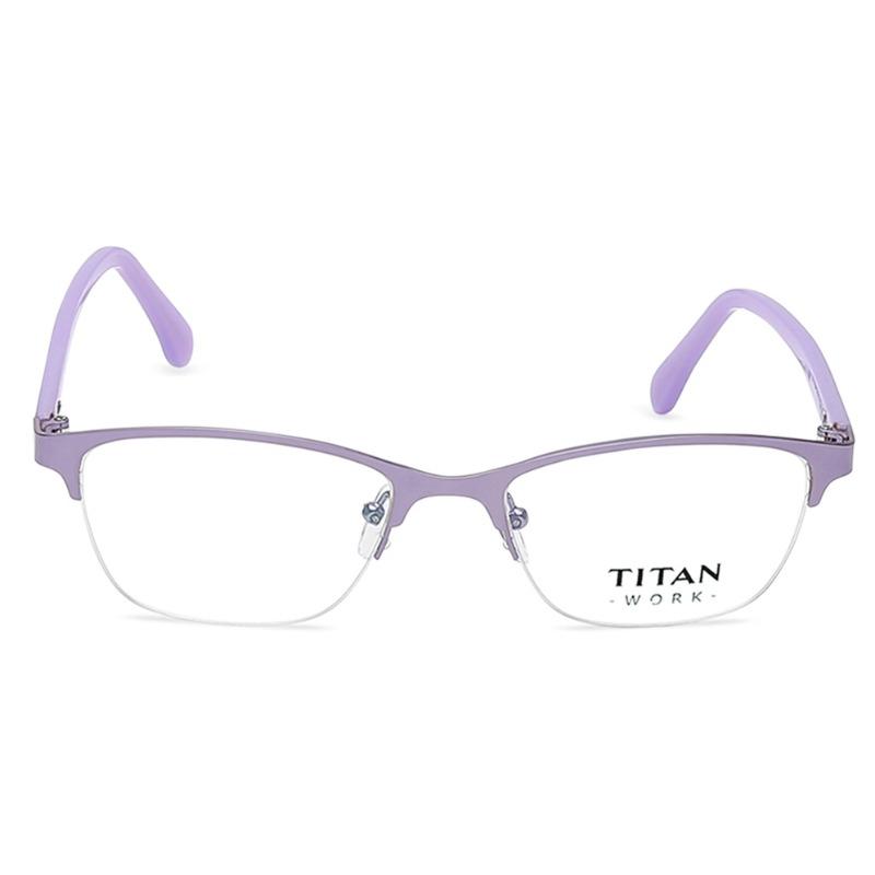 Titan EW1022WHM1 | 51 Purple Square Eyeglasses for Women