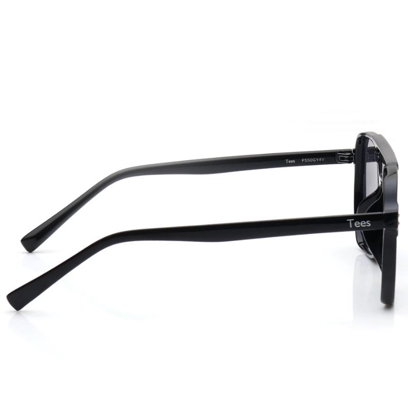 Tees By Fastrack Grey Navigator Sunglasses for Men and Women — alternate view