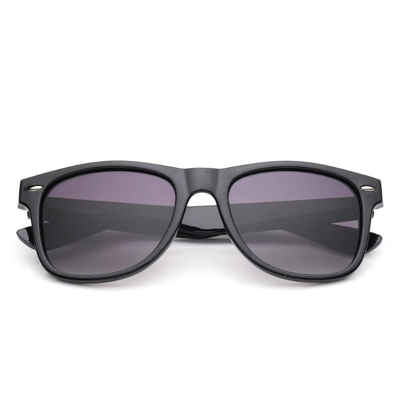 Tees By Fastrack Size: Medium Grey Wayfarer Polarized Sunglasses for Men and Women — alternate view