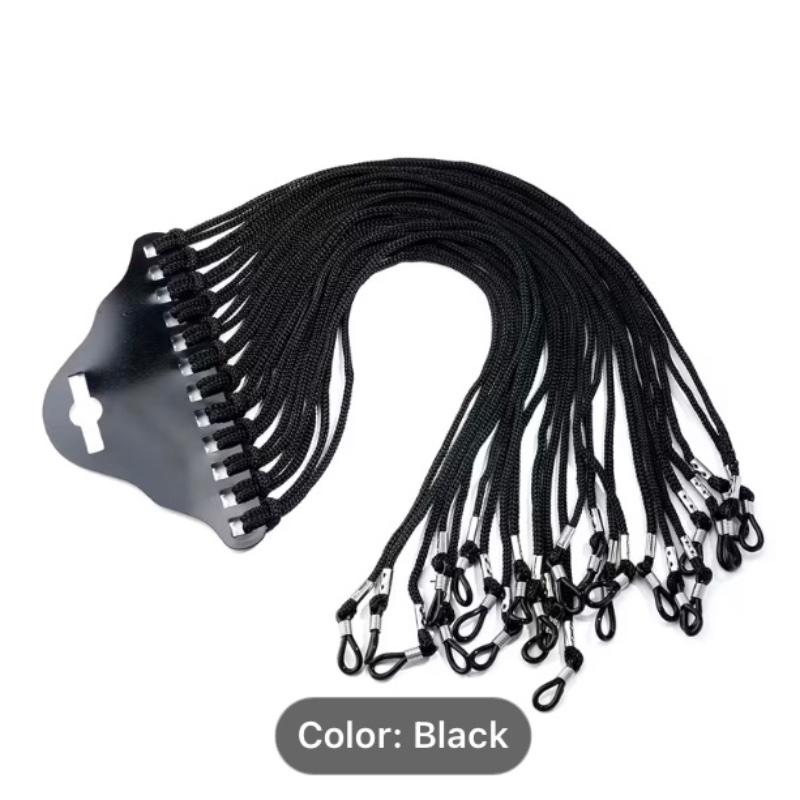 Glasses Rope Anti-Slip Set Lanyard for Men And Women, Same Style, Candy Color Glasses Rope, Retractable Elastic Glasses Rope — alternate view