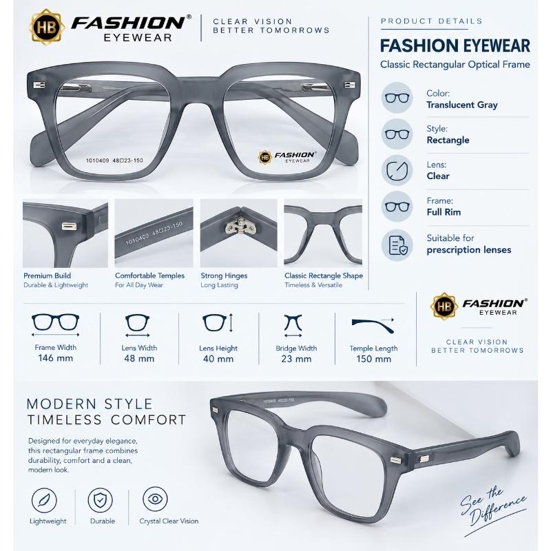 Fashion Eyewear Model 1010409 Size 48